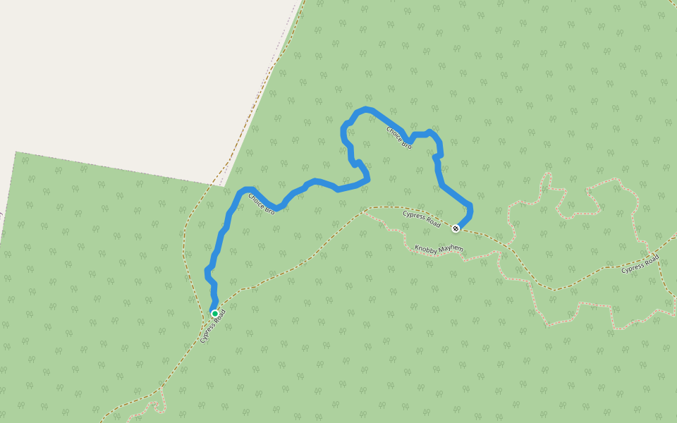 Choice Bro walking route map in Tabbimoble