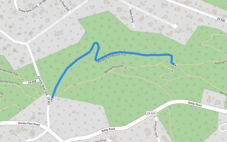 Barney Ford Bypass Trail