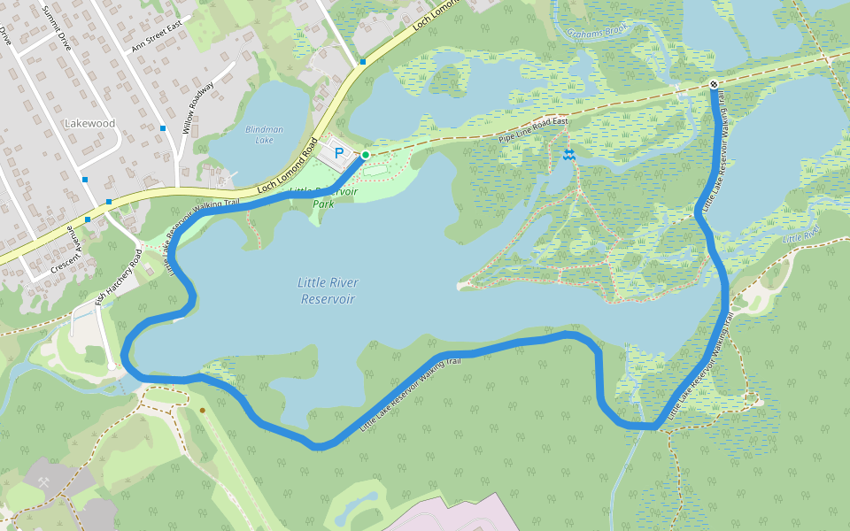 Little Lake Reservoir Walking Trail