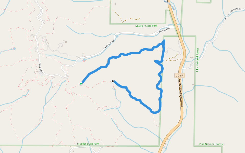 Aspen Trail Hiking Divide, Colorado Pacer