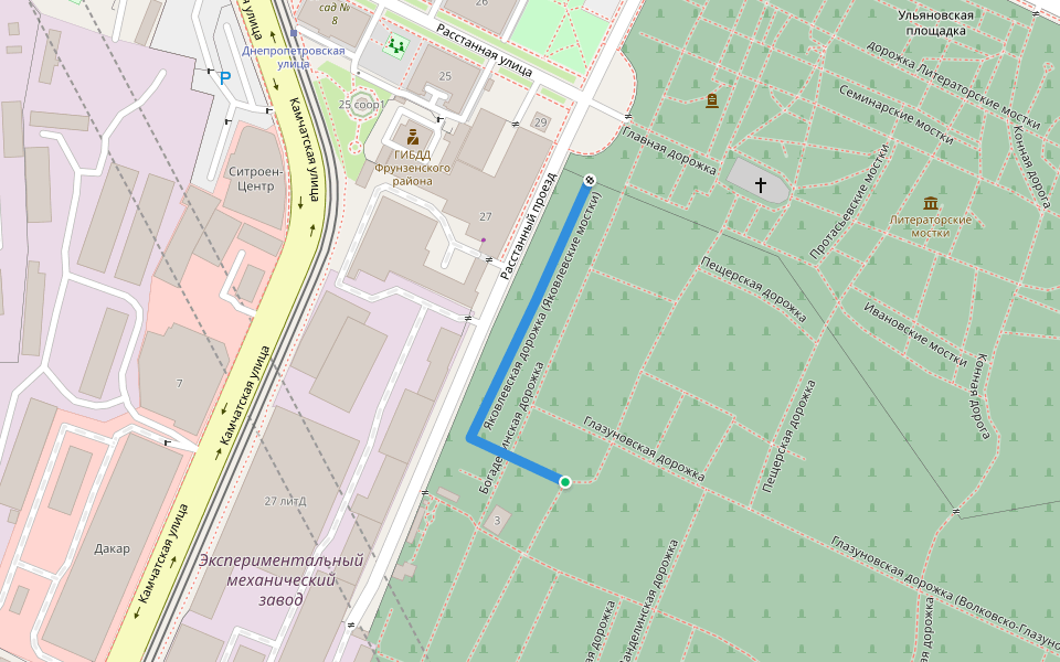 Яковлевская дорожка (Яковлевские мостки)