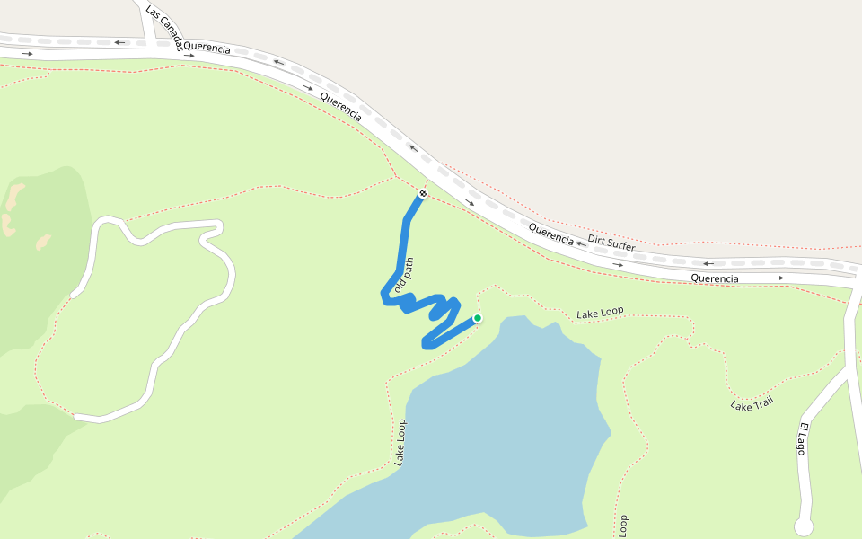 old path walking route map in San José del Cabo