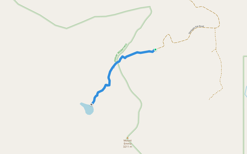 Emma Lake Trail Hiking Bridgeport, California Pacer