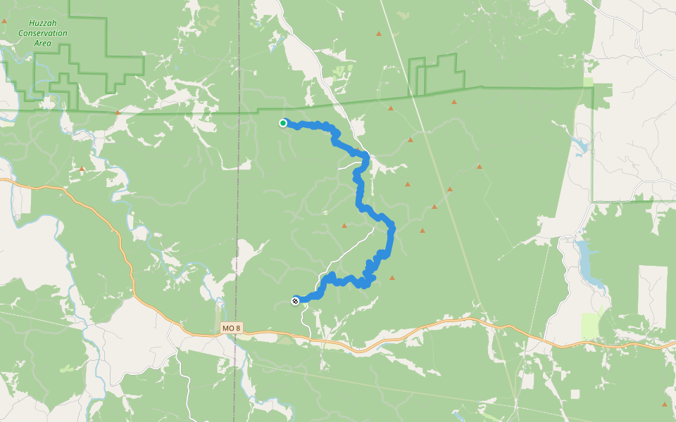 Berryman Trail Loop Hiking Missouri Pacer