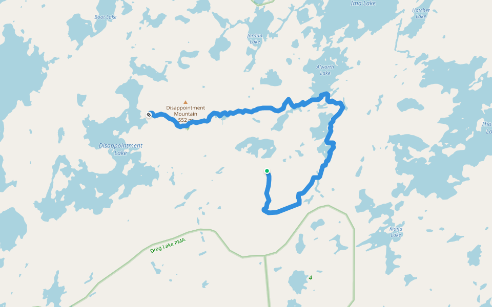 Old Pines Loop Trail Hiking Ely, Minnesota Pacer