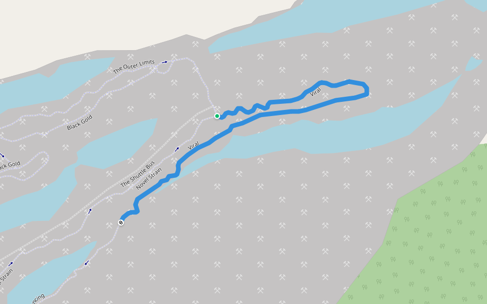 Viral walking route map in Minto