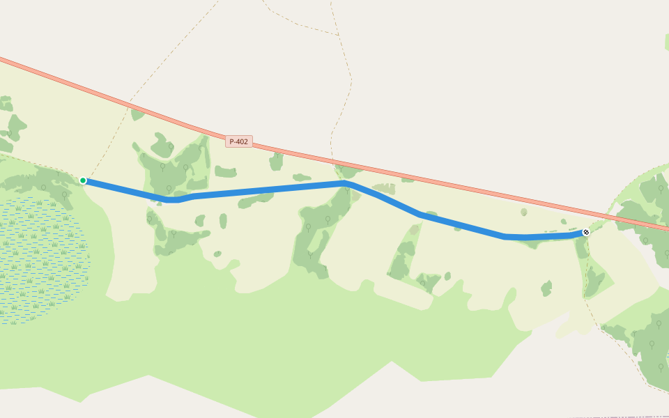 Старый Сибирский тракт Колмаково-Тюкалинск walking route map in Atrachi