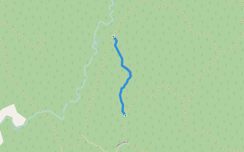 Jockes Enduro walking route map in Rimforsa
