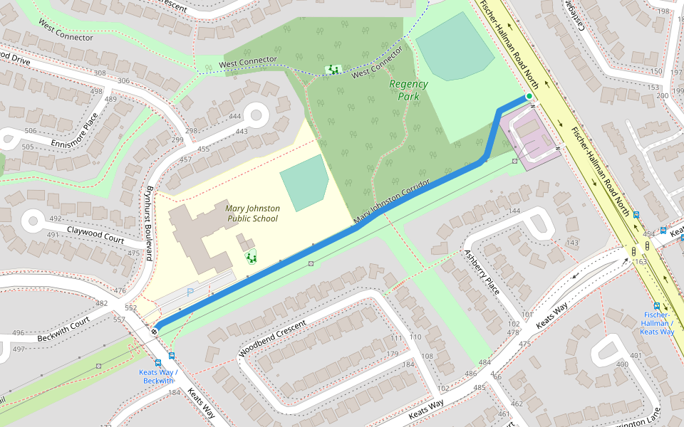 Mary Johnston Corridor