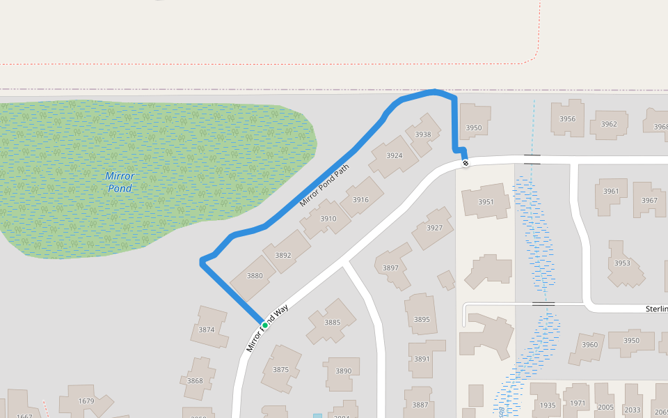 Mirror Pond Path
