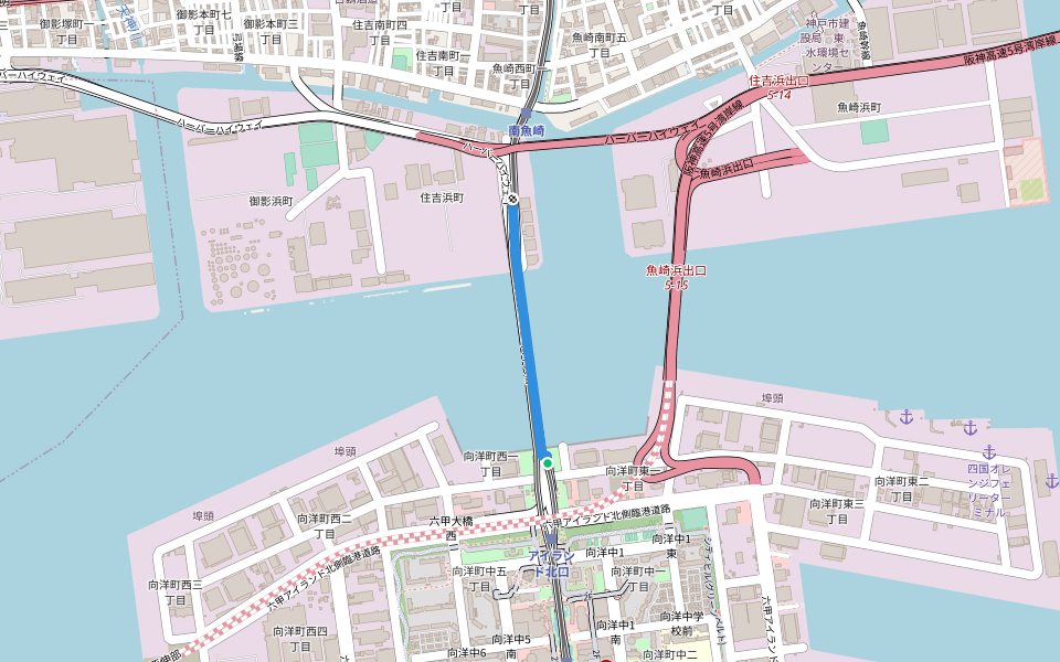 六甲大橋遊歩道