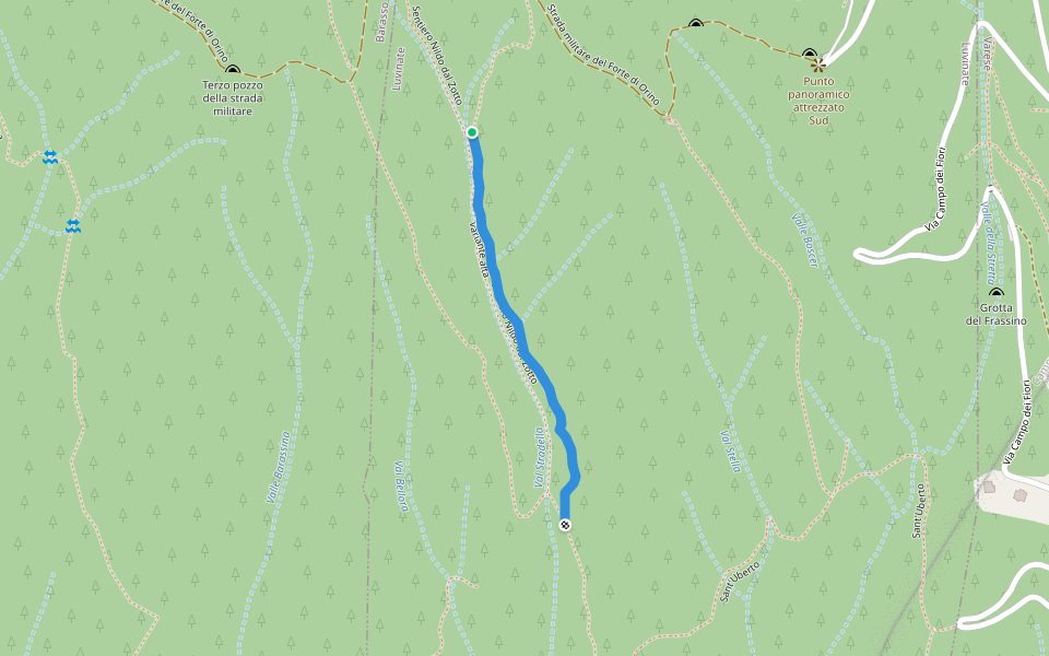 Variante alta Walking And Running Trail - Lombardia | Pacer