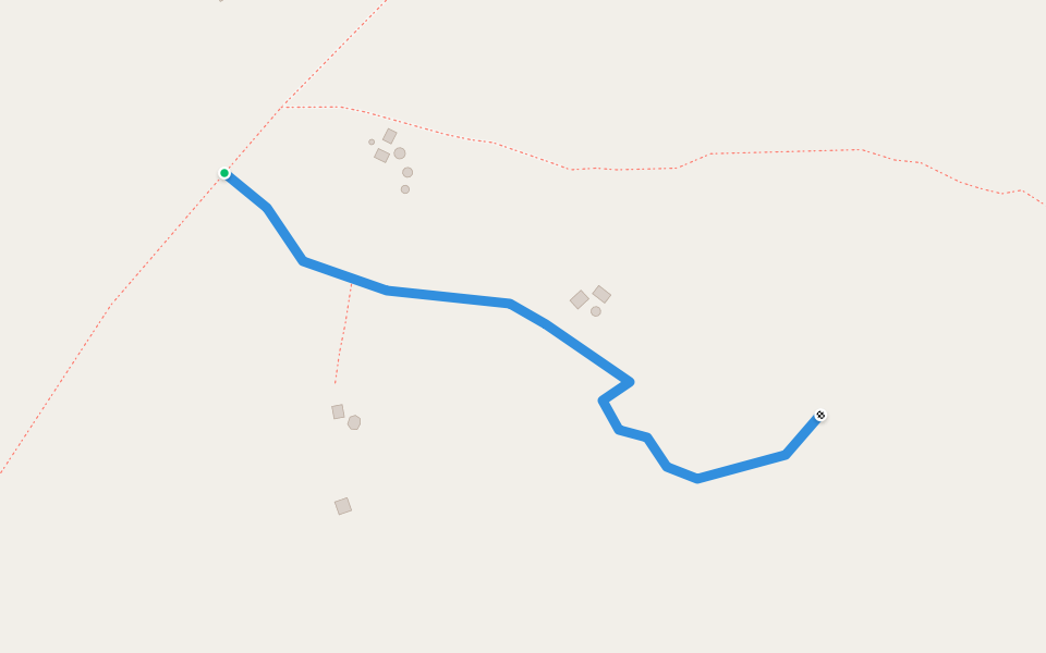 pazich walking route map in Juliasdale