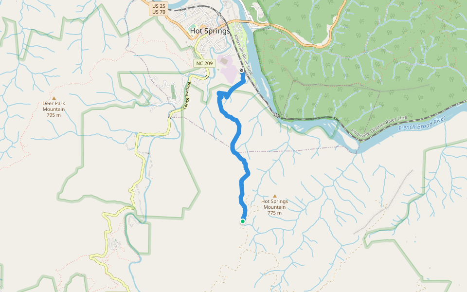 Squirrel Gap Trail Hiking - Hot Springs, North Carolina | Pacer