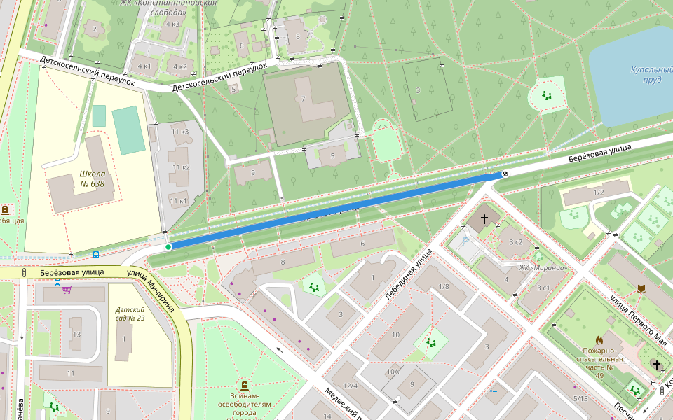 Берёзовая улица