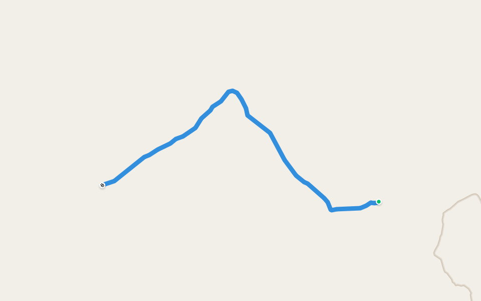 Canol Trail - Little Keele Route walking route map in Norman Wells
