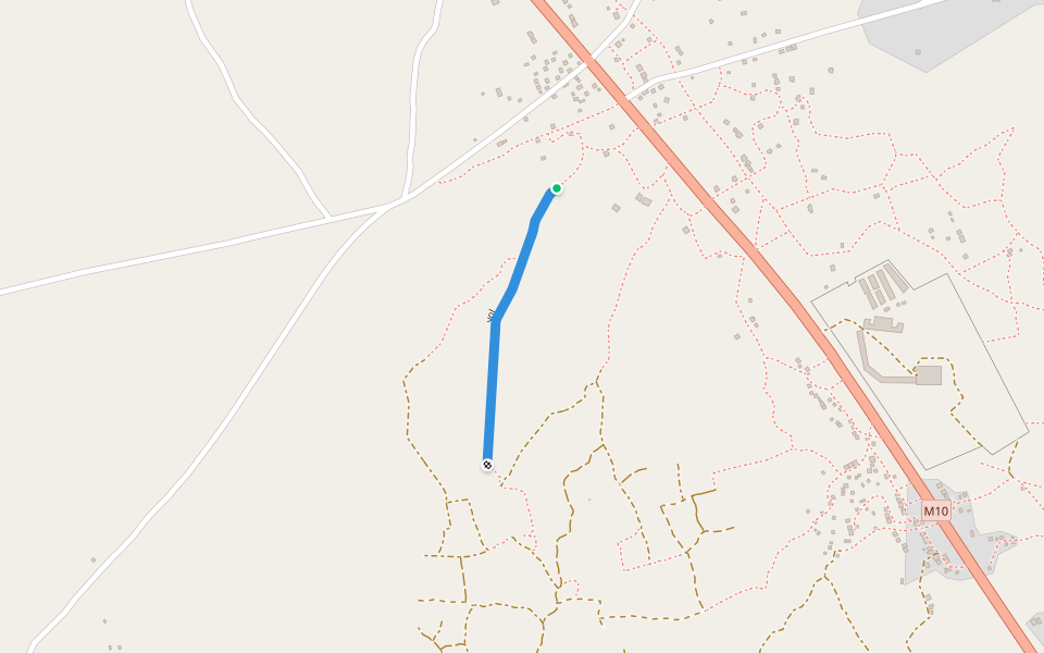 yol walking route map in Malemia
