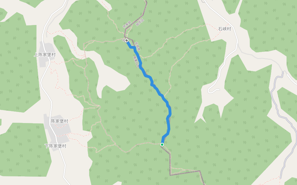 八达岭镇石峡段北齐长城