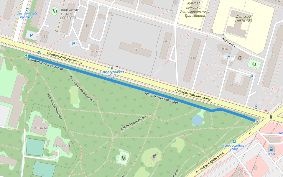 Новороссийская аллея