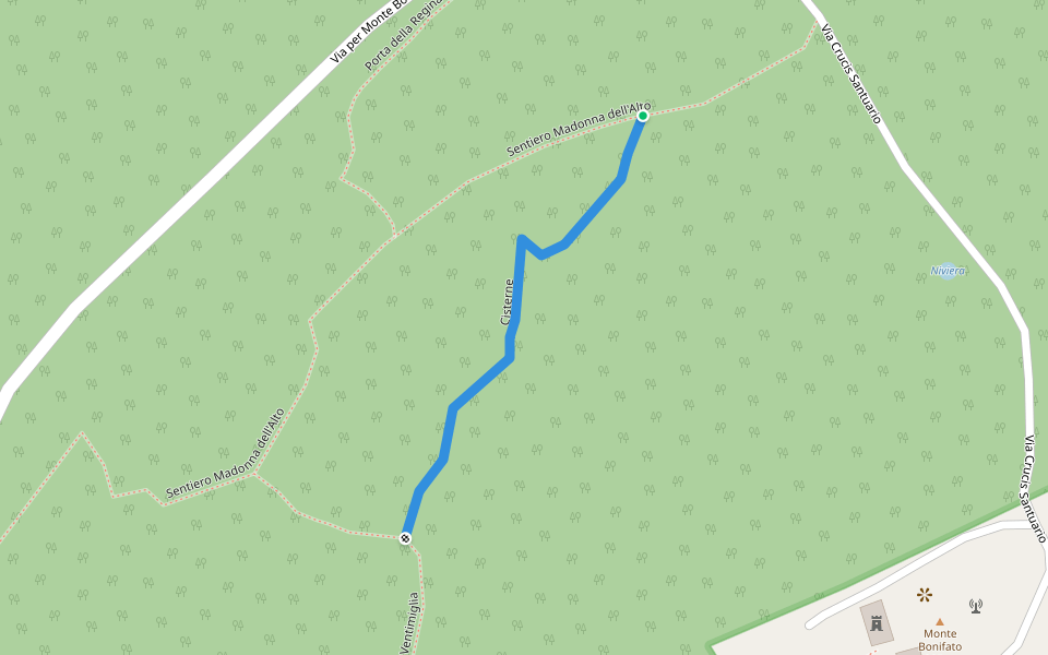 Cisterns | Walking Map