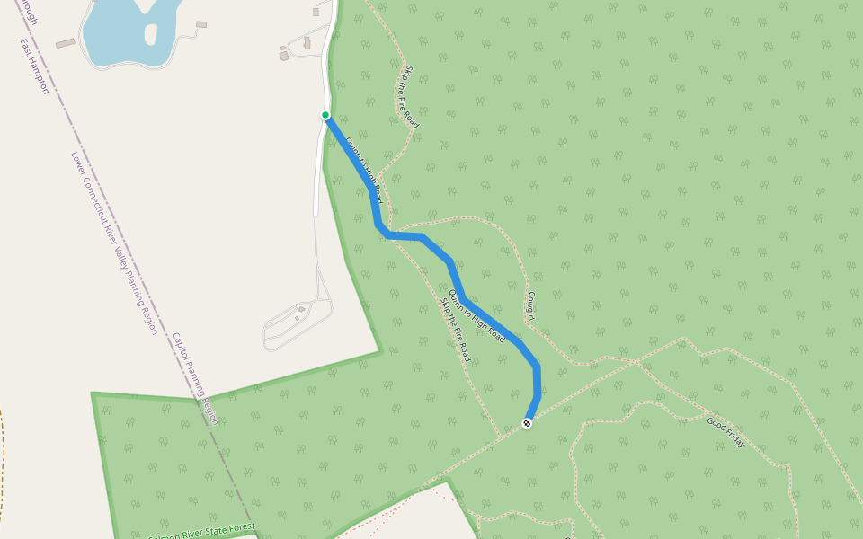 Quinn to High Road Walking and Running Marlborough, Connecticut Pacer