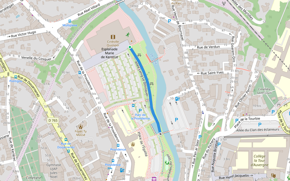 Allée Lanig Le Dilosquer