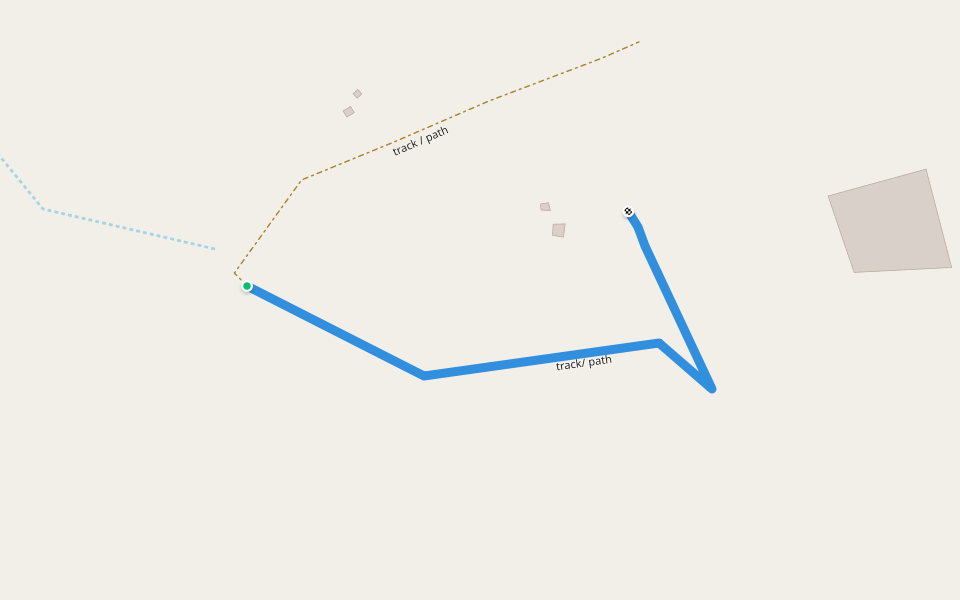 track/ path walking route map in Munenga