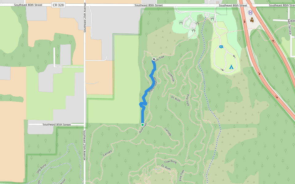 Marsh Mallow walking map