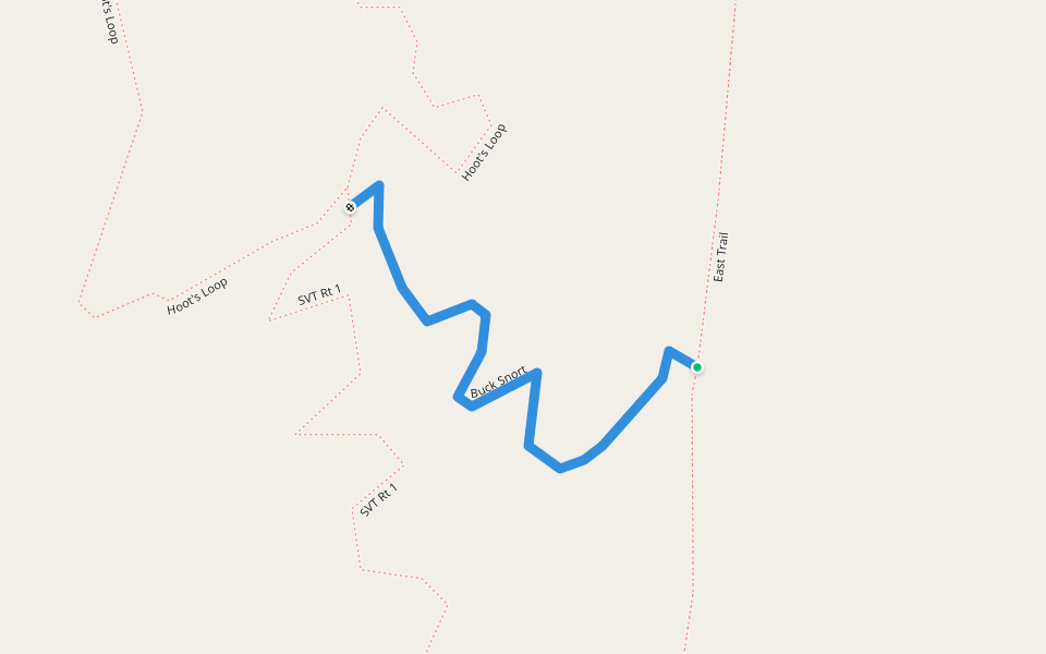Buck Snort walking route map in Wells