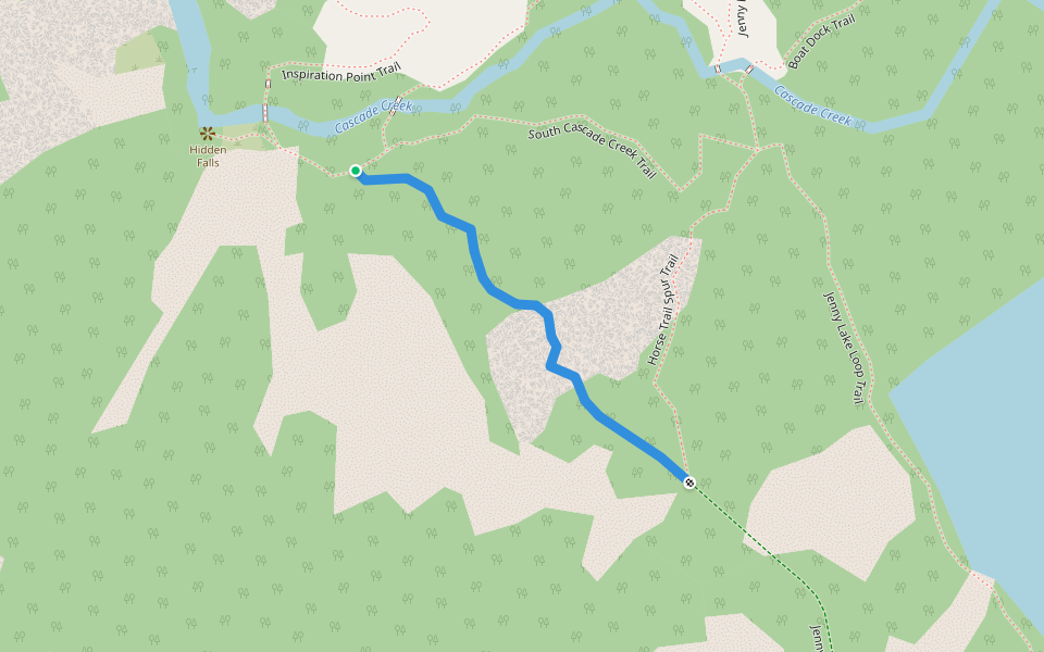 Jenny Lake Horse Trail Bypass