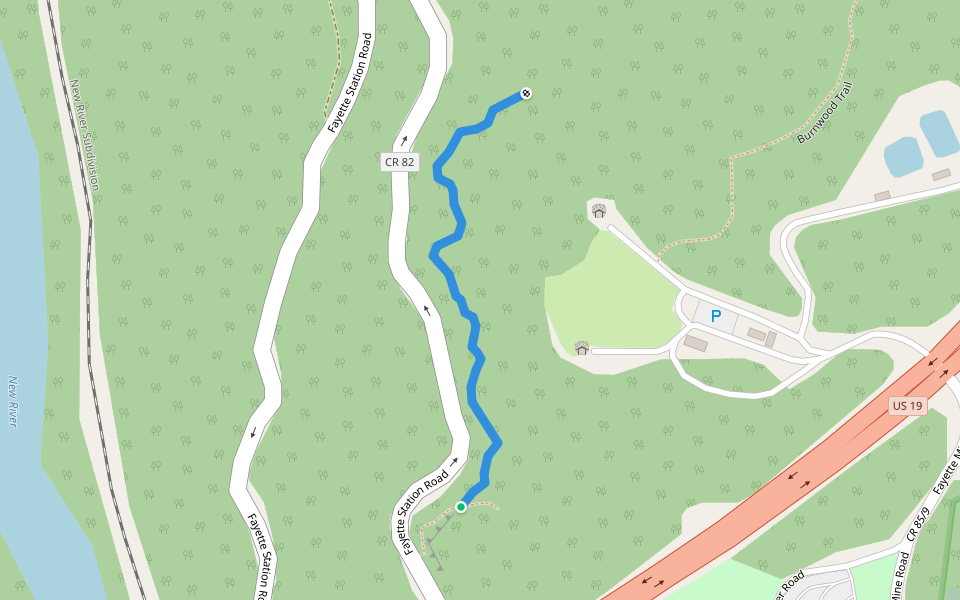 Bridge Buttress Extension Trail Walking and Running Ramsey, West