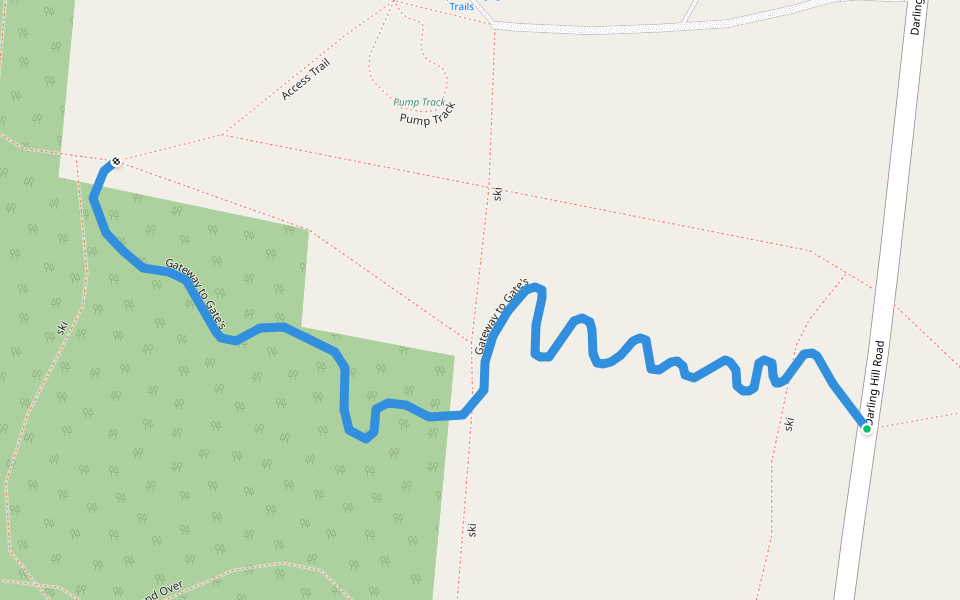 Gateway to Gate's walking route map in Newport