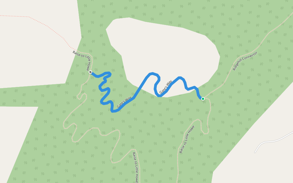 Gate's Way walking route map in Newport