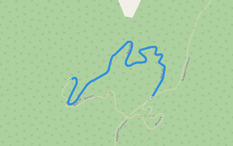 Back Up walking route map in Newport