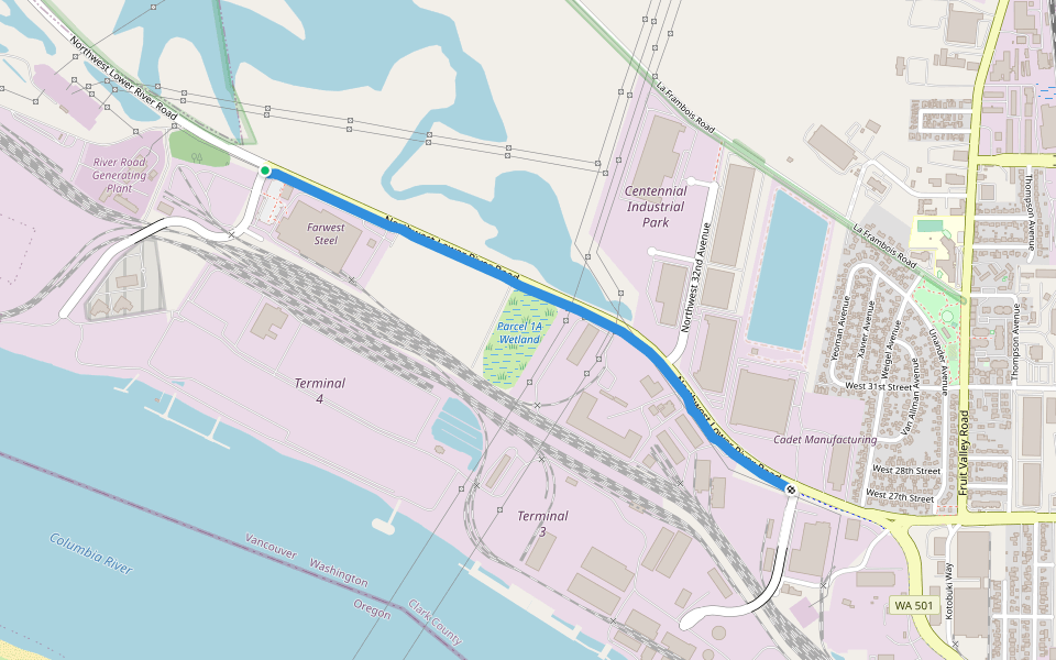 Northwest Lower River Road