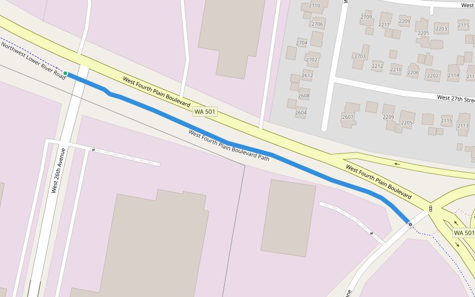 West Fourth Plain Boulevard Path