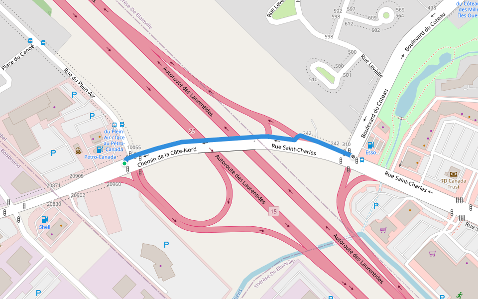 Chemin de la Côte-Nord