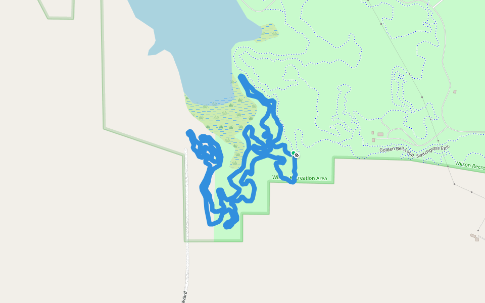 Birdy Loop, Switchgrass Epic walking route map in Dorrance