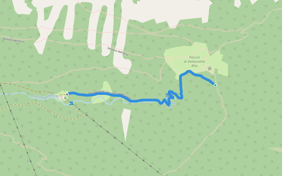 Sentiero delle Cascate di Vallesinella