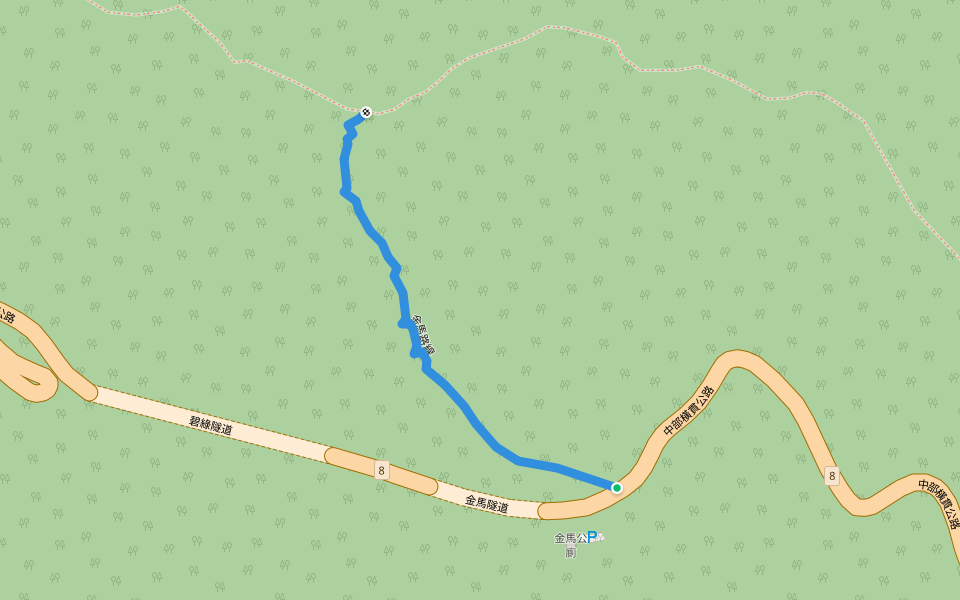 金馬路線 walking map