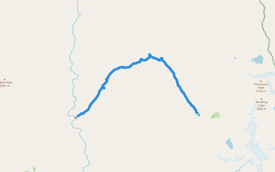 Rattlesnake Creek Trail (11W05) walking route map in Junction City