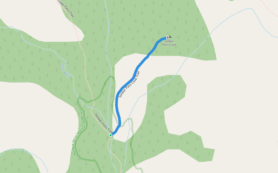 Soldier Pass Cave Trail