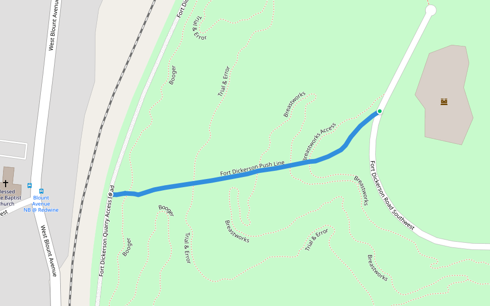 Fort Dickerson Push Line