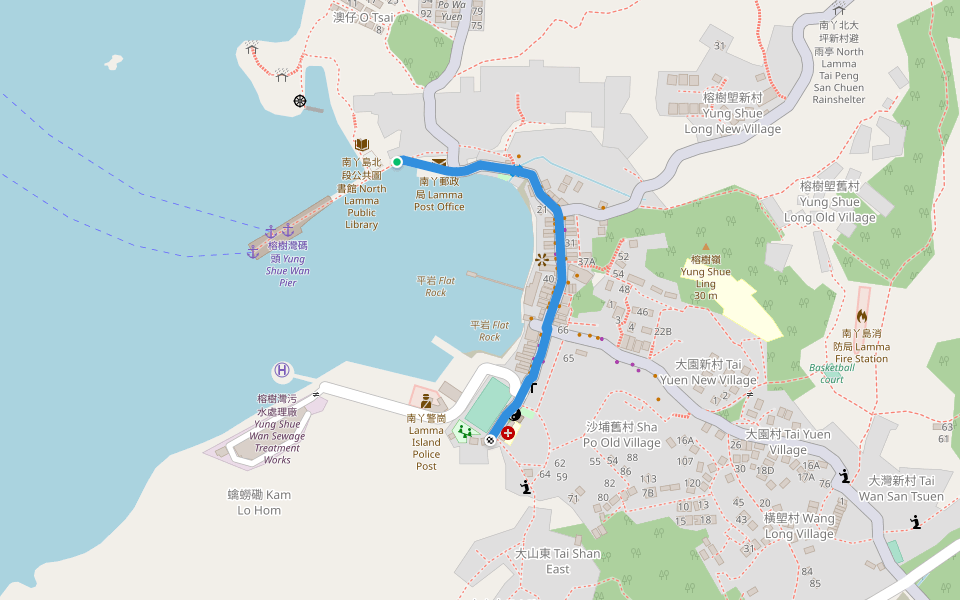 榕樹灣大街 Yung Shue Wan Main Street