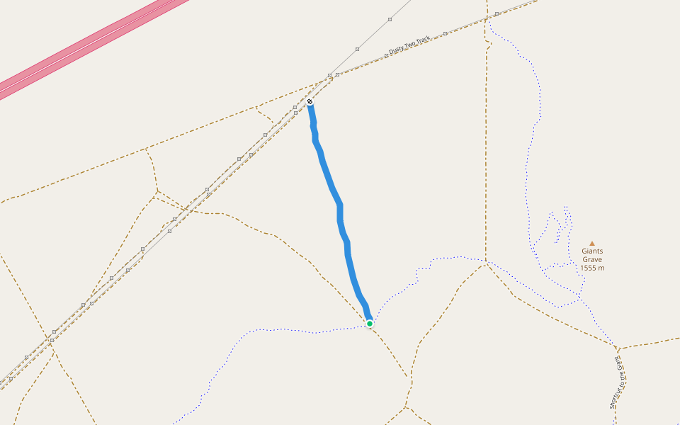 Up to the Pond walking route map in Winnemucca