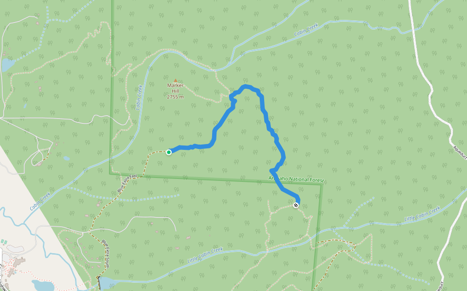 Friends walking route map in Nederland