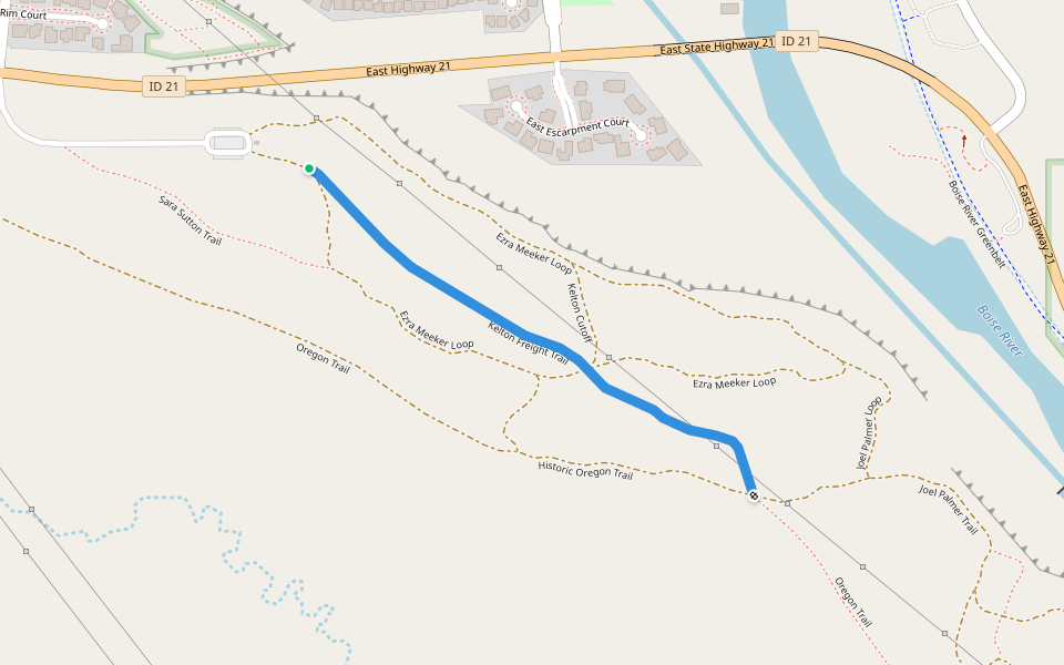 Kelton Freight Trail Walking and Running Boise, Idaho Pacer