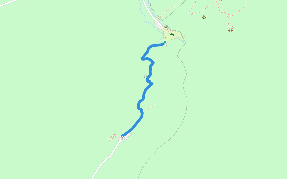 Sculpture Symposium Walking Track walking route map in Broken Hill