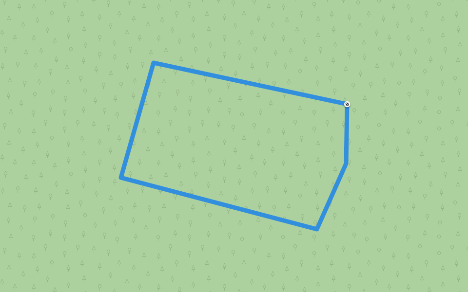 Kwadrat walking route map in Stanisławów