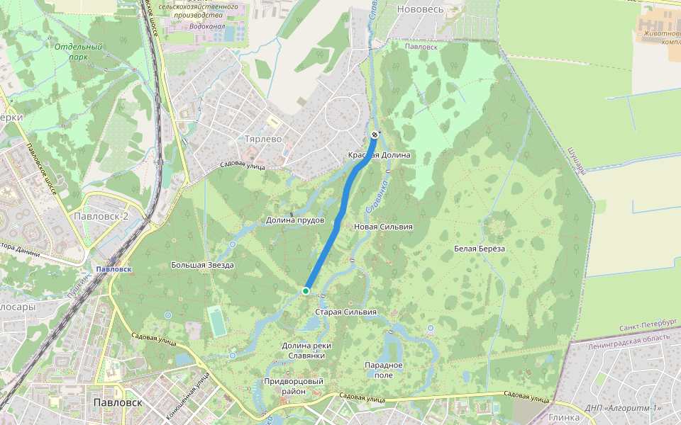 Краснодолинная аллея